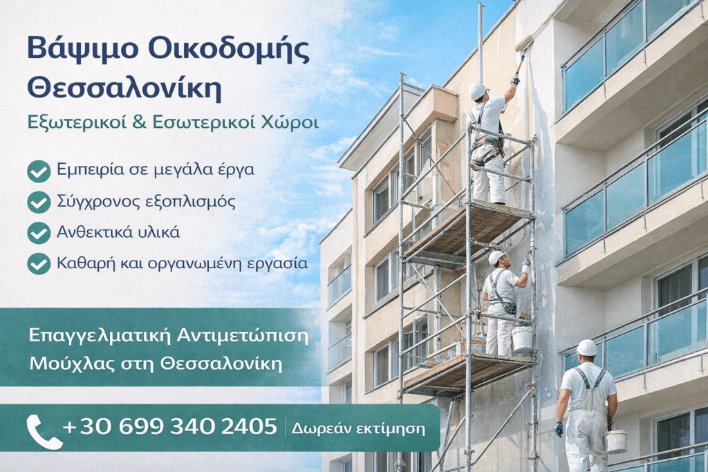 vapsimo oikodomis thessaloniki